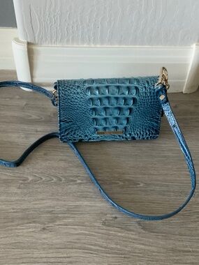 Brahmin Minuette Crossbody Blue